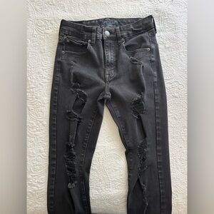 Aeropostale black size 4 high rise jegging